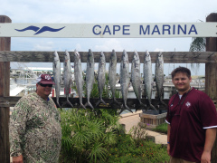 Ofishal Business catches Limit of King Mackerels