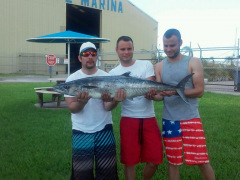 Ofishal Business Smoker King Mackerel